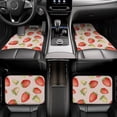 thumbnail image 6 of Daiia Strawberries Printed Car Floor Mats Set of 4, Durable Non Slip Auto Floor Carpet, Car Interior Carpets Proof Foot Pads Anti-Slip Cushion Automoetive Accessories, 6 of 6