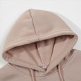 thumbnail image 6 of HFHAPW Boys Girls Sweatpants Set 2 Piece Fleece Pullover Hoodie Sweatshirt and Jogger Outfits 2-13 T Girls Casual Activewear Set Sweatsuit(Khaki,6-7 Y), 6 of 8