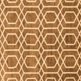 thumbnail image 1 of Ahgly Company Indoor Square Abstract Orange Contemporary Area Rugs, 6' Square, 1 of 1
