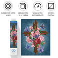 thumbnail image 2 of Diamond Dotz Flower Cross Diamond Painting Kits for Adults - Diamond Art Kits a Relaxing Creative Craft Kit with Dotz Gems 16x20, 2 of 6
