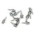 thumbnail image 3 of 6x12pcs Bloque de inicio Spikes Spikes de acero M4.8 Pedales de calabaces de bloque de funcionamiento Corates para la velocidad de aptitud de de ceniza Velocidad de aptitud 5 piezas, 3 of 8