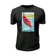 thumbnail image 1 of Playera De El Pescado De La Loteria Mexicana Color Negro Talla Mediana Marca Emil SaEs, 1 of 4