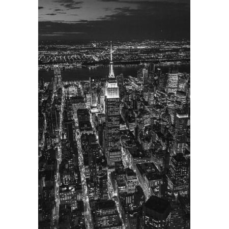 Empire State Building and Manhattan, New York City, New York, USA Print Wall Art By Jon