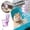 Purple, variant on Cage Water Bottle 110ml for Hamsters and Small – Silent Pet Water Dispenser for Glass Tanks Hanging Use Indoor Hydration Solution