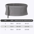 thumbnail image 5 of Slim Thin Waist Pack With Hanging Hook Multifunctional Knit Breathable Concealed Waist Bag Lightweight Packet For Riding Fitness, 5 of 5