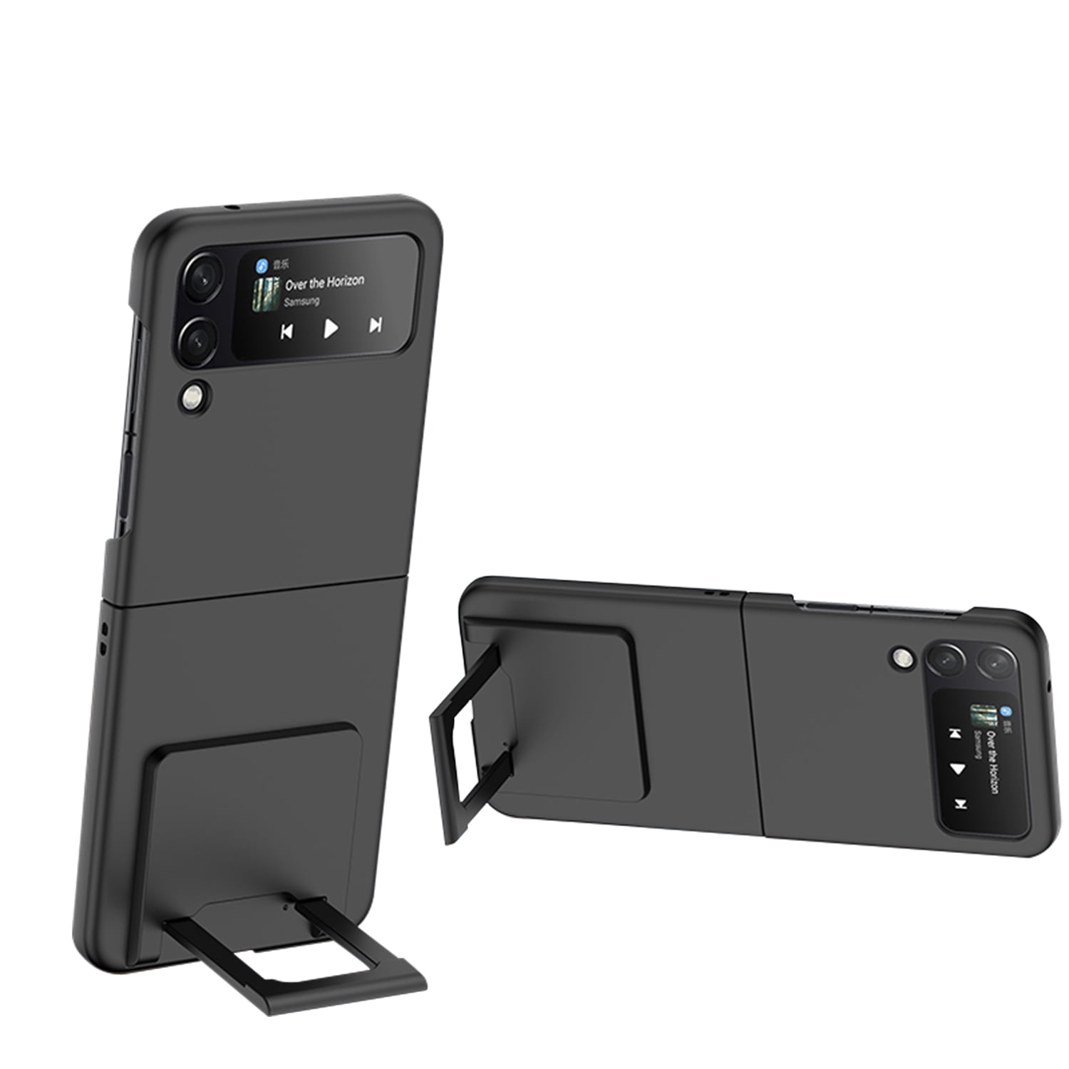 SaniMore for Samsung Galaxy Z Flip 3 Case 6.7 Inch, 360° Full Wrap