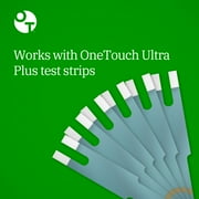 OneTouch Ultra Plus Flex Blood Sugar Monitor For Blood Sugar Test Kit | Blood Glucose Monitoring System Includes Blood Glucose Monitor and Glucose Meter Case