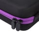 thumbnail image 5 of Almacenamiento de Aceites Esenciales, 30 Botella de Aceite Esencial Caja de Viaje Bolsa de Organizador de Aceite Esencial Bolsa de Viaje para 15 ml de Aceites(Purple) Ecomeon no, 5 of 6