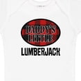 thumbnail image 4 of Inktastic Daddy Little Lumberjack Plaid Boys Baby Bodysuit, 4 of 5