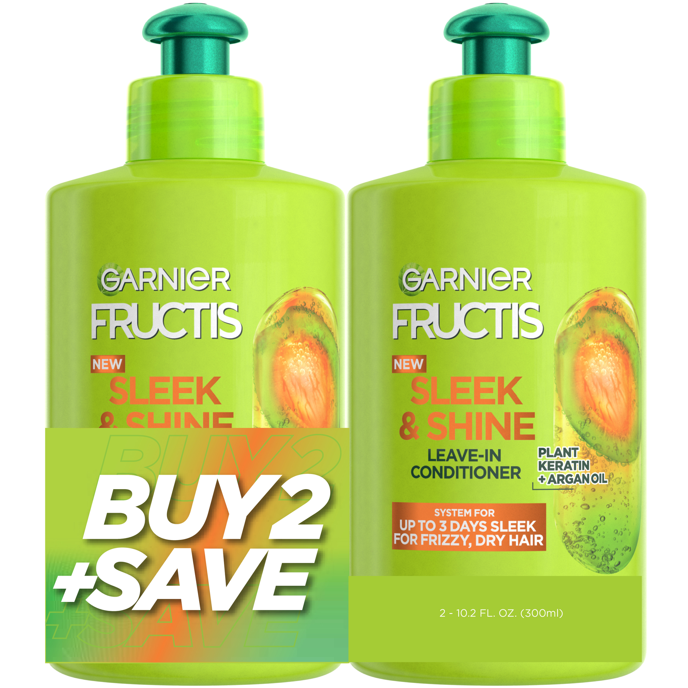 Garnier Fructis Sleek & Shine Intensely Smooth Leave-in Conditioning Cream