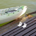 thumbnail image 4 of SASABAXI 1Set L Shape Silver Alloy Motor Mount Bracket for Kayak Part Sturdy Engine Support 1.2x1.2x1.0in, 4 of 5