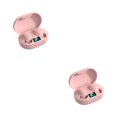 thumbnail image 3 of Cateissary Auriculares compatibles con Bluetooth Inalámbricos a prueba de agua Auriculares intrauditivos Música Manos libres Llamada Auricular Rosa 2Conjunto, 3 of 6