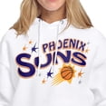thumbnail image 3 of Women's Starter White Phoenix Suns Fireworks Fleece Hoodie, 3 of 3
