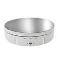 thumbnail image 1 of Rotating Display Stand Electric Watch Shop Jewelry Holder Video Shooting Collectible Product For Photography USB Rechargeable, 1 of 5