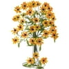 Nearly Natural 28.5" Cosmos Stem, Yellow, 12pc