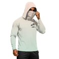 thumbnail image 5 of UPF 50+ Sun Hoodie Mens Long Sleeve Lightweight Tops with Mask for Swimming Running Hiking, 5 of 5