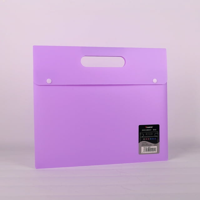 TUWABEI Plastic Envelopes Envelopes, HeavyDuty File Folders, Clear Folders with Pockets, Folders for Documents Letter A4 Size, Filing Folders, Travel Bags, Office School Paper Storage