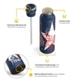 thumbnail image 3 of RTIC 20 oz Ceramic Lined Insulated Journey Water Bottle, Leak-Proof Lid, Fireworks, 3 of 8