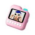 thumbnail image 2 of CheAAlet Kids instant Print Camera 2.0" Screen - Toddler Toy for Boys & Girls Age 3-12, Portable Festival Gift, Video Recording, APP Printing, DIY Coloring, 1200mAh Battery Pink, 2 of 8