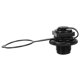 thumbnail image 1 of Valve de rechange en plastique noir pour bateau de pêche gonflable de 23,9 mm, 1 of 5