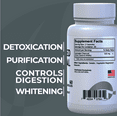 thumbnail image 3 of Activated Charcoal - 520 mg Highly Absorbent - Gas & Bloating - Detox  Supplement  - Derived from Coconut Shells - Hallusa Natural - 60 Capsules, 3 of 9