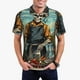 thumbnail image 1 of Fotbe Skeleton Chef BBQ Scene Camiseta Polo de Golf para Hombre con Estampado – Camisa Deportiva Transpirable con Cuello Abotonado-XX-Large, 1 of 6