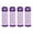 sublimation purple, variant on 12 oz sublimation sippy cup stainless steel vacuum insulated blank kids tumbler colored light pink water bottle for DIY Heat Press Print Crafting Gift 4 pack