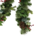 thumbnail image 2 of 9' x 10" Decorated Christmas Garland with 180 Tips, Green, 2 of 3