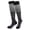 Gray, variant on Luxtrada 3 Pairs Plus Size Compression Socks Wide Calf Compression Socks for Women and Men 20-30 mmHg Extra Large Compression Socks for Circulation Support Recovery(Gray,4XL)