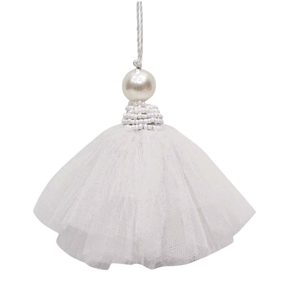 IBA Indianbeautifulart Women Key Rings For Women White Fashion Accessories Women Pack Of 2 Pieces