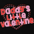thumbnail image 3 of CafePress - Daddy's Little Valentine Kids Dark T Shirt - Dark T-Shirt Kids XS-XL, 3 of 4