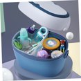 thumbnail image 3 of KAKOWELY 1pc Portable Bottle Storage Case Durable Holder For Milk Bottles Pacifiers Carrying Strap Dust Design, 3 of 8