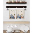 thumbnail image 3 of Blue White Pumpkins Fall Kitchen Dish Towels for Drying Dishes Set of 4, Thanksgiving Eucalyptus Rustic Waffle Weave Microfiber Hand Tea Bathroom Towels Quick Dry & Absorbent Towel 15.7x23.6, 3 of 7