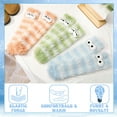 thumbnail image 5 of Bocaoying 3 Pairs 3D Eye Crazy Socks, Funny Wacky Plush Socks, Novelty Silly Cartoon Socks for Women Men for Gift Giving, Party Outfits, Couples Costumes Fits Most US 6.5-9.5, 5 of 7
