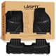 thumbnail image 1 of Alfombrillas LASFIT para Toyota Highlander 2014-2019 de TPE, color negro, 1 of 9