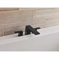 thumbnail image 3 of Mid-Town 2H Roman Tub Faucet W/Out Spray Trim Kit Satin Black, 3 of 7
