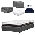 thumbnail image 1 of Colchón Matrimonial Ergosum Restonic + Box Base Cama + Almohada 2Pack + Protector Cloud + Sábanas Softy + Edredón Homy, 1 of 8
