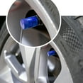 thumbnail image 6 of Tire Valve Stem Caps - 4 Pack Anti-Corrosion Premium Anodized Alloy Tyre Air Valve Caps Universal for Car SUV Bike Blue, 6 of 12