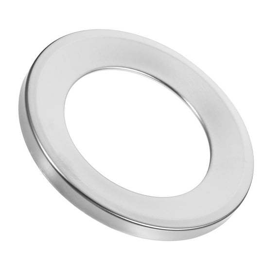 FESTFENDS Flush Trash Can Cover Stainless Steel Trash Bin Accessory 1Set 11.8In