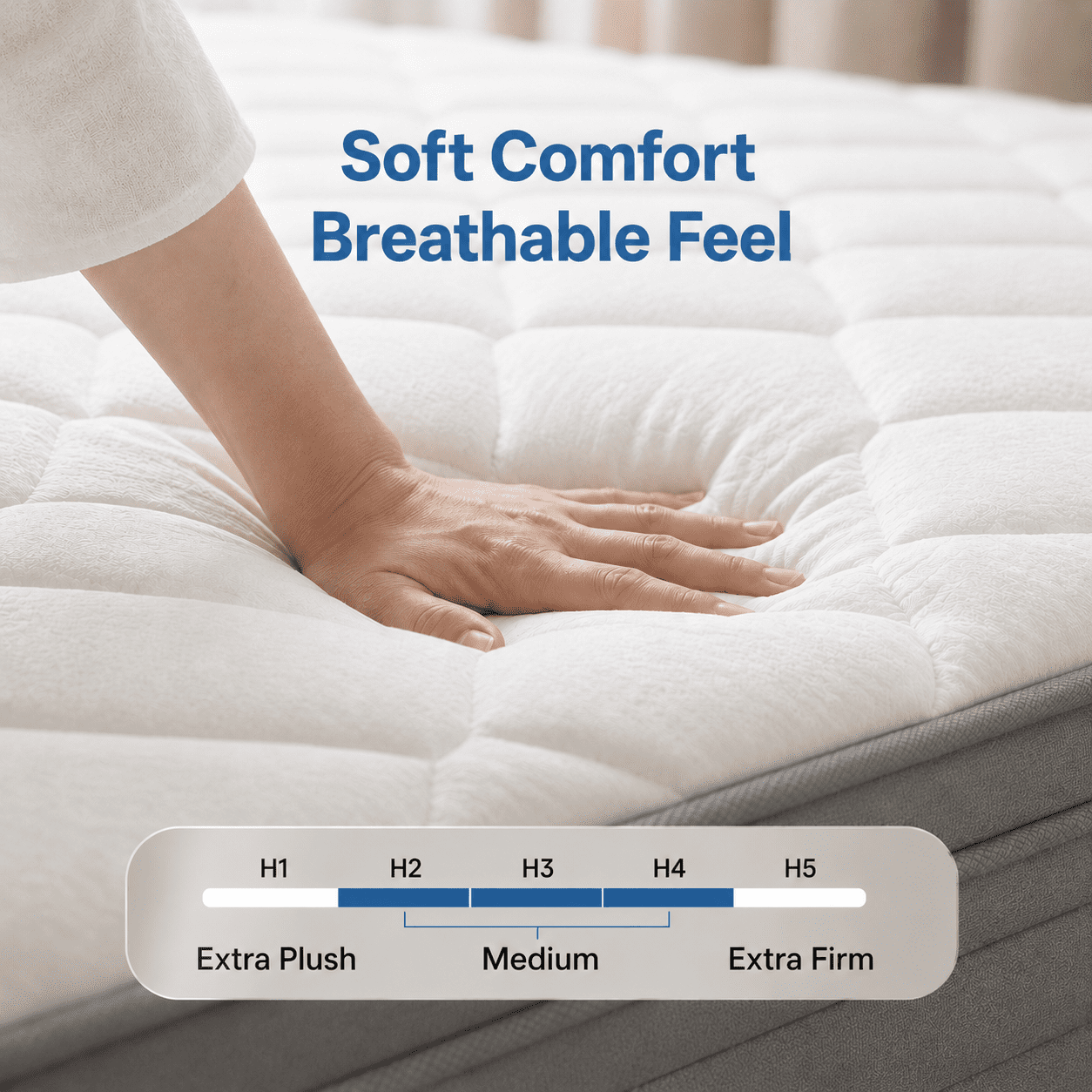 Arienivo Queen Size Mattress 12" Hybrid Mattress in a Box, Cooling Gel Memory Foam and Pocket Coils, Medium Support, Pressure Relief & Motion Isolation for Adult