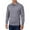 Dark Gray, variant on Men's Collared Cable Knit Sweater Long Sleeve Solid Color Casual Pullover Top