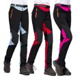 thumbnail image 1 of Pantalones de mujer para exteriores, montañismo, esquí, softshell, cálidos, gruesos, resistentes al viento, impermeables, de polar, 1 of 5