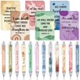 thumbnail image 1 of Juego de diarios y bolígrafos de versículos bíblicos cristianos de Colarr, 24 unidades, 1 of 7