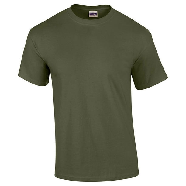Gildan G5000 Heavy Cotton Adult TShirt Heather Military Green 3XL