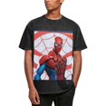 thumbnail image 1 of Spider-Man 230g Vintage Washed Drop Shoulder T-Shirt - Iron On, 1 of 7