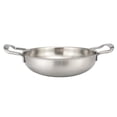 thumbnail image 1 of Mini Chef's Classic Stainless Steel Everyday Pan Cookware - Inner Diameter 18cm (Silver), 1 of 8