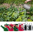 thumbnail image 3 of Yuarrent Stainless Large-Mouthed Can Indoors Outdoors Watering And Rust-Free Nozzle Fine Iron Watering Can For Watering Can Jardín y Patio Bosque 3L, 3 of 6