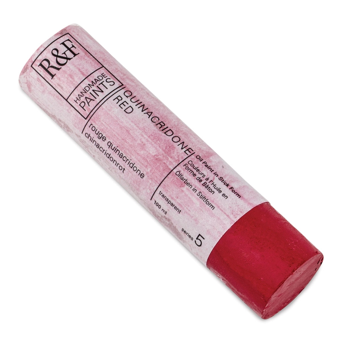 R&F Handmade Paints Pigment Stick, 100ml, Quinacridone Red