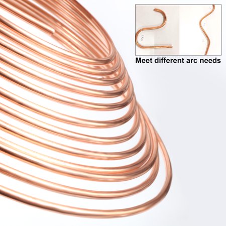Buy Peugeot 3/16" 25ft Copper Brake Pipe With 20 Nuts/Unions 10 X Male 10 X Female 10 Mm X 1 Mm Lines Roll Flexible Brake And 300 Ml Dot 4 Brake Fluid Tetrosyl