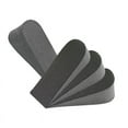 thumbnail image 4 of 1 Pair Hard PU Leather Height Increase Insole Sneakers Heel Insert Heighten Half Insoles 1-3cm Shoe Pads Insoles for Men Shoes, 4 of 6